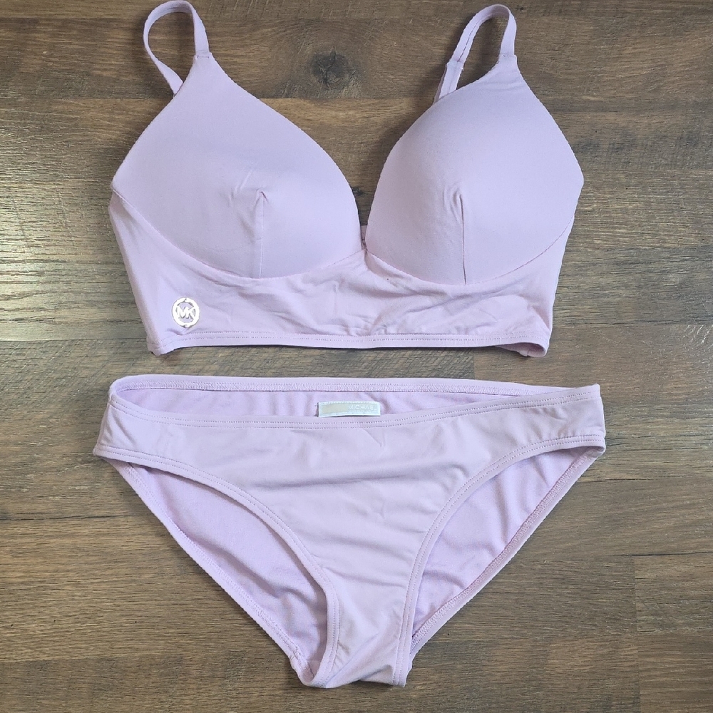 MICHAEL Michael Kors Soft Pink Bra Set